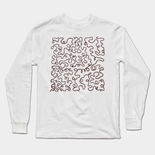 Life trail (red) Long Sleeve T-Shirt